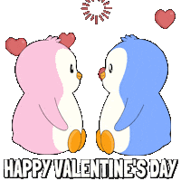 I Love You Kiss Sticker by Pudgy Penguins