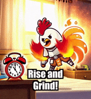 Morning Wakeup GIF by Zorooster