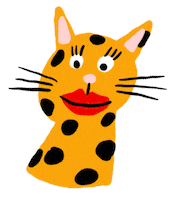 Illustration Leopard Sticker by limpetstore