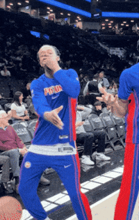 Dance Nba GIF by Detroit Pistons