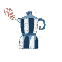 qualcosadierre food coffee drink good morning Sticker