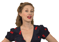 Red Lips Woman Sticker by OnlyRoses