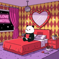 I Love You Hearts GIF by Kanpai Pandas