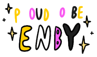 Stars Pride Sticker by chiara