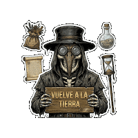 meme skull frase calavera cartel Sticker