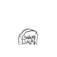 swampsaladclothing grave swampsalad Sticker