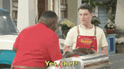 Grilling Max Greenfield GIF by CBS