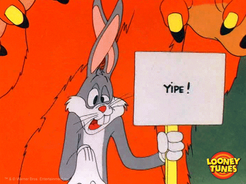 Bugs Bunny Omg GIF by Looney Tunes