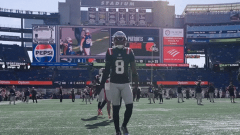 Stefon Diggs Football GIF by New England Patriots
