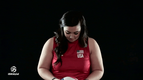 Look Up Lets Go GIF by USA Volleyball