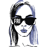 Liluland friday funday liluland lilulandhu Sticker