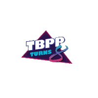 thebirthdaypartyproject tbpp the birthday party project the birthday party project turns 8 tbpp8 Sticker