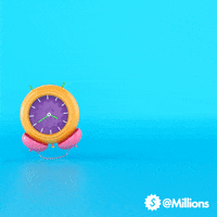 Alarm Clock Time GIF by Millions