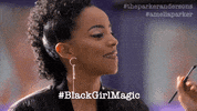 ameliaparkerseries black girl magic 101 blackgirlmagic makeup artist GIF