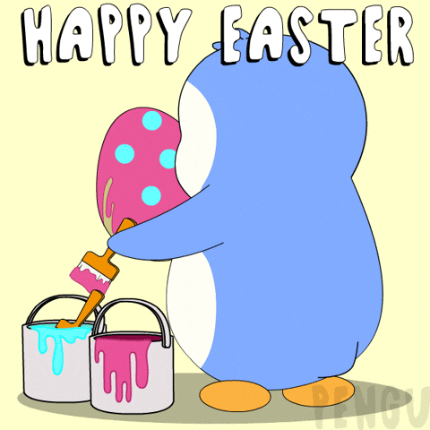 Easter Eggs Penguin GIF by Pudgy Penguins