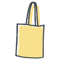 Totebag Canvasbag Sticker by littlelifts