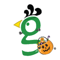 Frankenstein Little G Sticker by Huey Magoo's