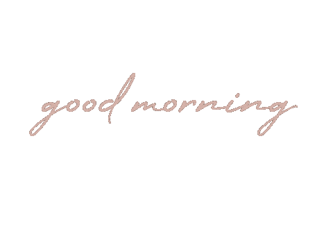 Good Morning Sticker