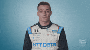 Shrug GIF by INDYCAR