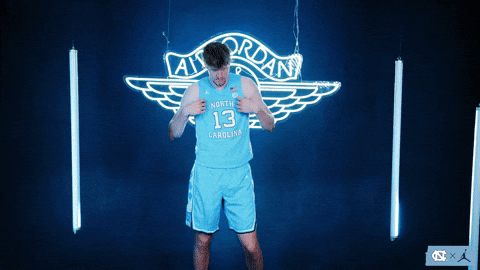University Of North Carolina Basketball GIF by UNC Tar Heels