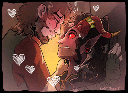 Gay Kiss GIF