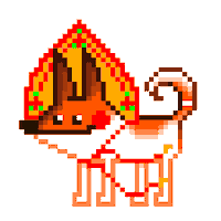 Russian Dog Sticker by shurushok