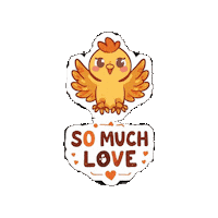So Much Love Sticker