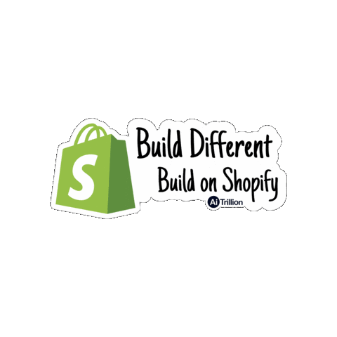 AiTrillion_Official giphygifmaker entrepreneur ecommerce build Sticker