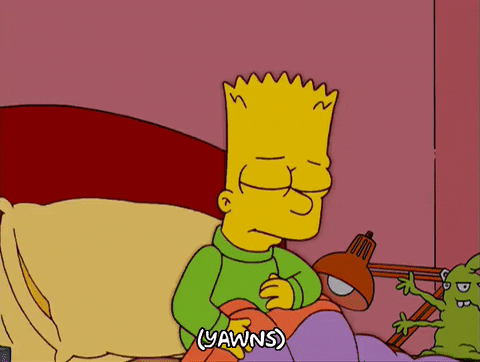 happy bart simpson GIF