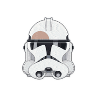 Star Wars Helmet Sticker