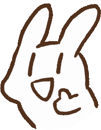 blackboxwork good nice rabbit well done Sticker