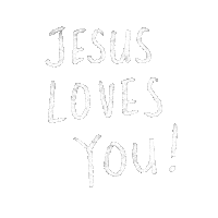 Jesus Love Sticker