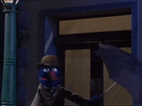 Blow Away Singing In The Rain GIF by Sesame Street