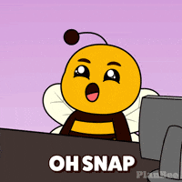No Way Oh Snap GIF by Plan Bee Studios