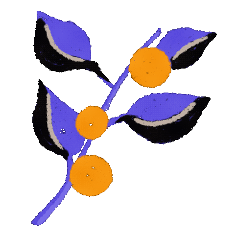 ChillPills giphyupload flower orange plant Sticker