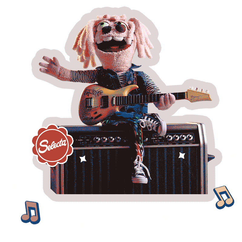 Rock Cantar Sticker by Harina.Selecta