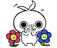 Line 花 Sticker by クレイジー闇うさぎ
