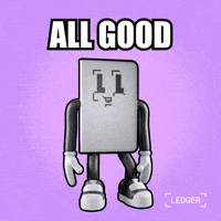 No Worries Thumbs Up GIF by Ledger