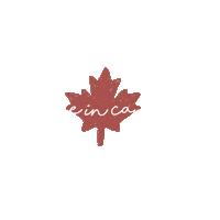 Canadian Sticker by KaseMe Design