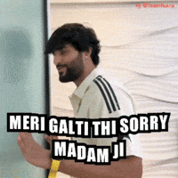 Sorry Abhishek GIF