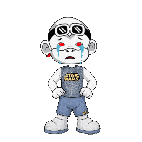 Force Sadness Sticker by Zhot Shop