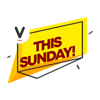 Sunday Sticker by Vendorzs