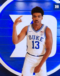 Cam Sheffield GIF by Duke Men's Basketball