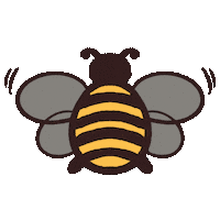 News Bee Sticker