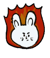 Angry Jong Up Sticker