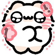 Cat Sticker by MYAOWL