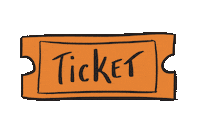 Laugh Ticket Sticker by The Comedy Bar