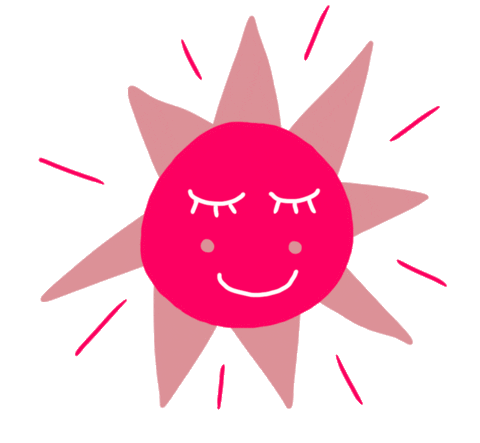 bethclaremc giphyupload happy illustration pink Sticker