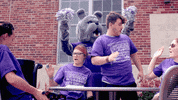 TrumanState students spike trumanstate purplefriday GIF