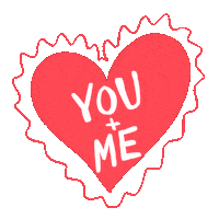 You And Me Love Sticker